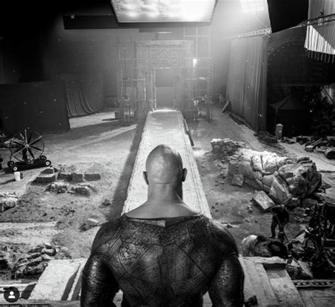 'Black Adam' Behind-The-Scenes Image Gives Us A Closer Look At Dwayne ...