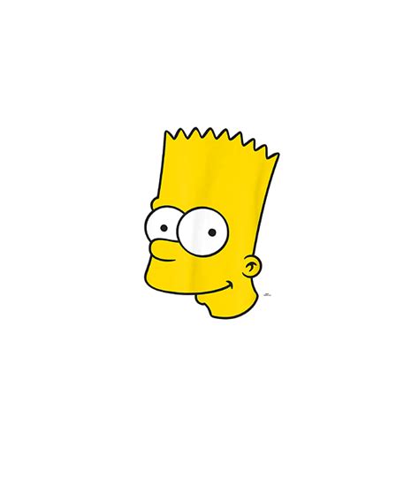 Bart Simpson Face Front