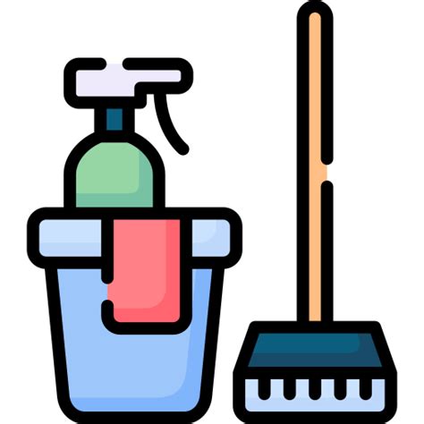 Cleaning tools Special Lineal color icon