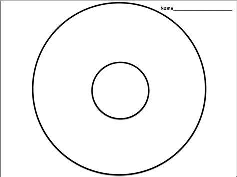 Printable Circle Map Template - Printable Templates Free