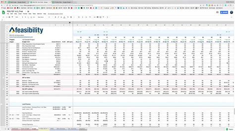Feasibility Study Template Excel