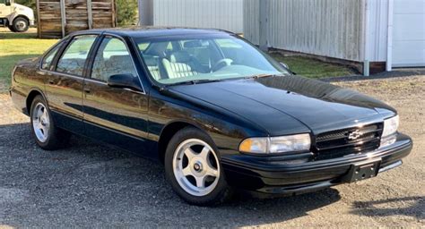 This 1996 Chevy Impala SS Was Stored In A Barn Brand New For 24 Years | Carscoops