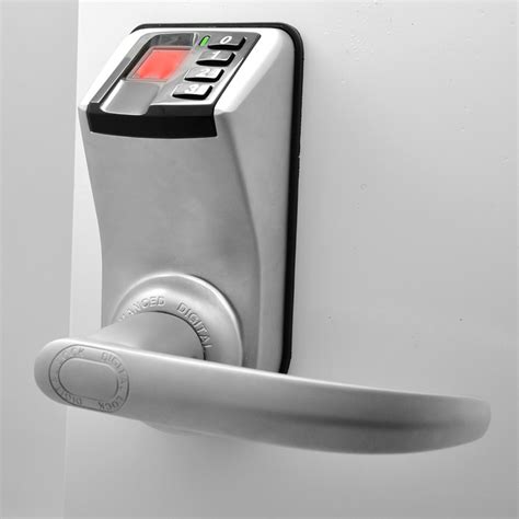 LACHCO Fingerprint Door Lock Access Control Adel 3398 Handle Trinity Biometric Password Keyless ...