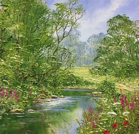 Summer Stream - SOLD | Cook House Gallery - Lake District and contemporary art and crafts