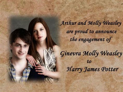 Harry Potter and Ginny Wedding | Ichabod ♥ Abbie Harry Potter Bellatrix Lestrange, Harry Potter ...