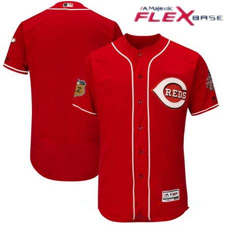 Men's Cincinnati Reds Gray Road Majestic Flex Base Custom Baseball ...