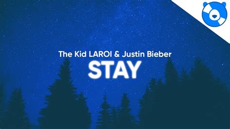 The Kid LAROI - Stay (Clean - Lyrics) feat. Justin Bieber - YouTube Music