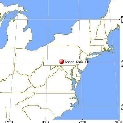 Shade Gap, Pennsylvania (PA 17255) profile: population, maps, real ...