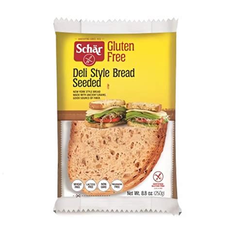 Schar Gluten Free Deli Style Sourdough Seeded Bread, 8.8 Oz Pack of 5, 1 - Kroger