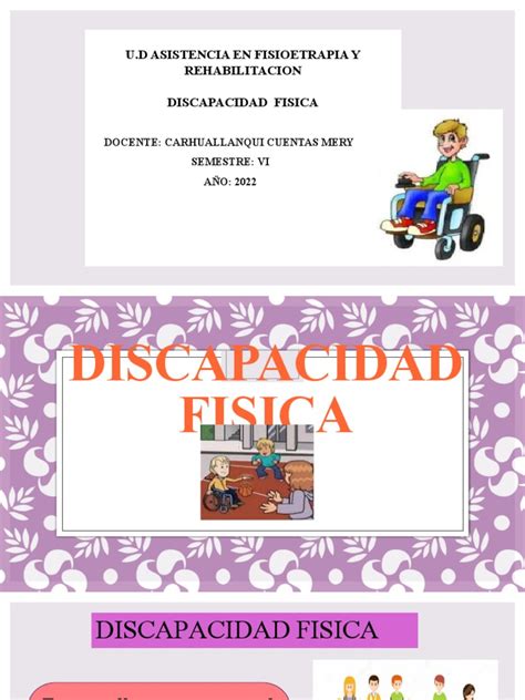 Discapacidad Fisica | PDF