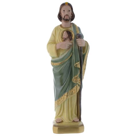 Saint Jude statue in plaster, 30 cm | online sales on HOLYART.com