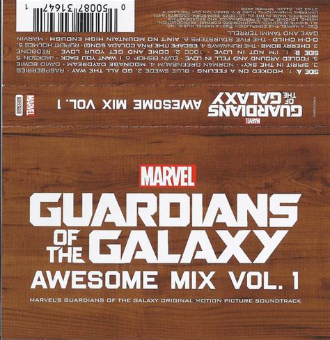 Guardians Of The Galaxy Awesome Mix Vol. 1 (2014, Cassette) | Discogs