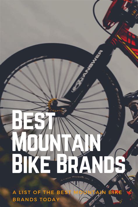 The Best Mountain Bike Brands List – Hobby Biker