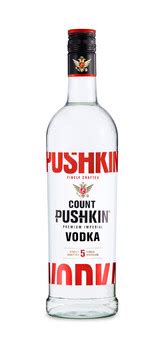 Count Pushkin Vodka | fvdvdesign