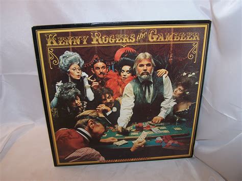 Kenny Rogers The Gambler Record Album, Poster, 1978