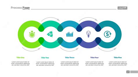 Free Vector | Cycle diagram with five elements