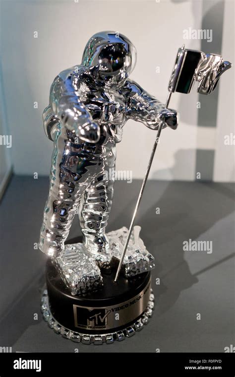 MTV Video Music Award (VMA) trophy "Moonman" award - USA Stock Photo ...