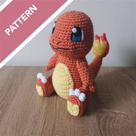 Charmander crochet pattern | Crochet patterns, Crochet pokemon, Unicorn doll