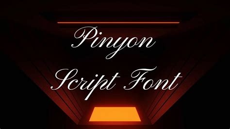 Pinyon Script Font Free Download