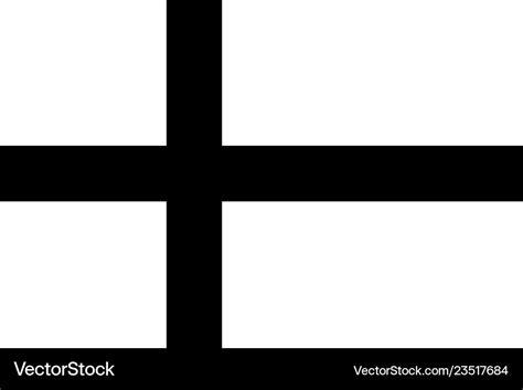 Nordic cross flag Royalty Free Vector Image - VectorStock