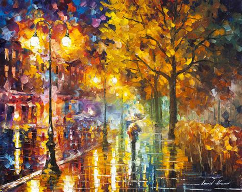 LONELY FEELING - Palette Knife Oil Painting On Canvas By Leonid Afremov ...