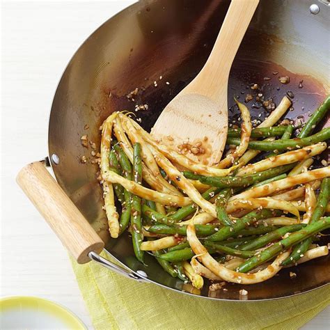 Spicy Stir-Fried String Beans Recipe - EatingWell