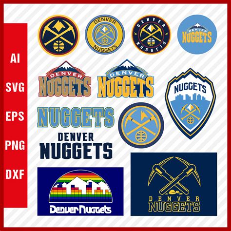 Denver Nuggets Logo SVG - Nuggets SVG Cut Files - Inspire Uplift