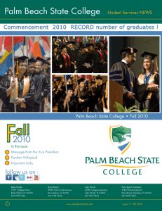 PALM BEACH COMMUNITY COLLEGE