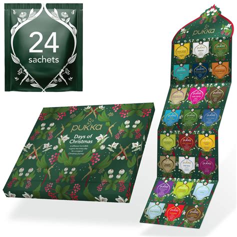 Pukka Tea Gift Set, Organic Herbal Tea, Great as Stocking Stuffers, 24 Tea Bags For The ...