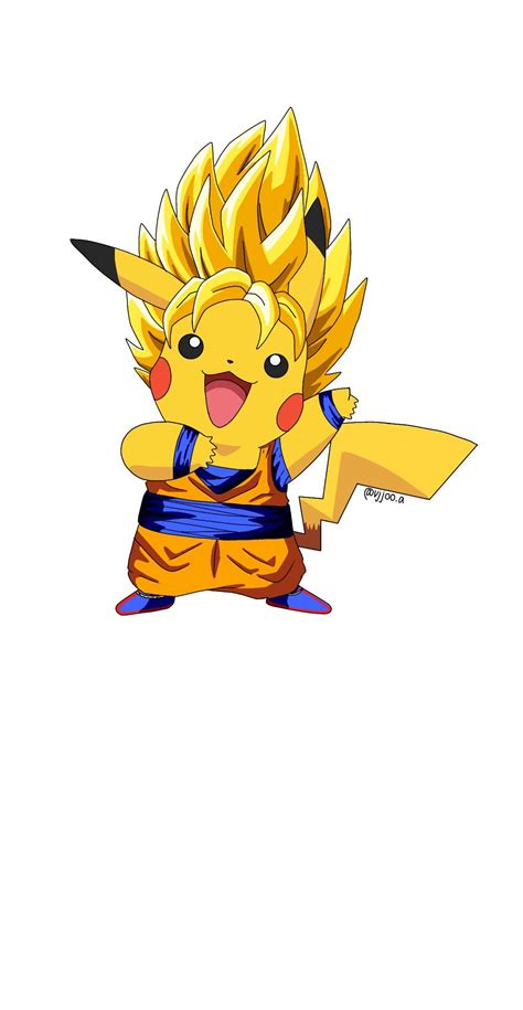 Pikachu X Goku