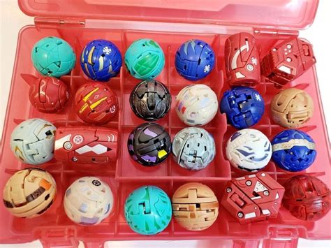 BAKUGAN Battle Brawlers Maxus Dragonoid and Other 24 pcs Lot with case ...