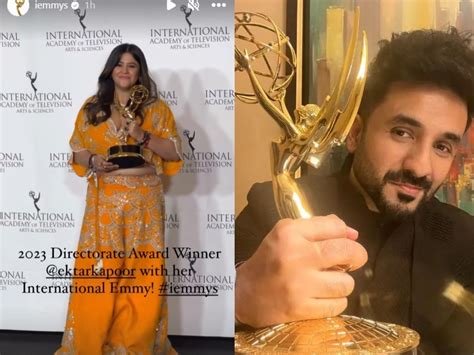 Emmy Awards 2023: एमी अवॉर्ड में एकता कपूर और वीर दास ने रचा इतिहास, देखें पूरी लिस्ट