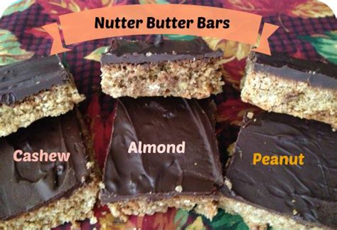 Nutter Butter Bars with Chocolate Glaze - WHYIENJOY