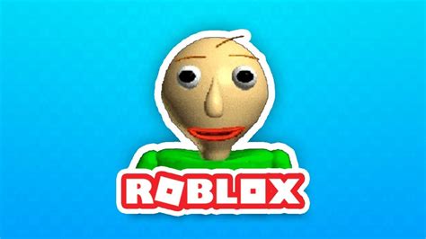 ROBLOX BALDI'S BASICS - YouTube