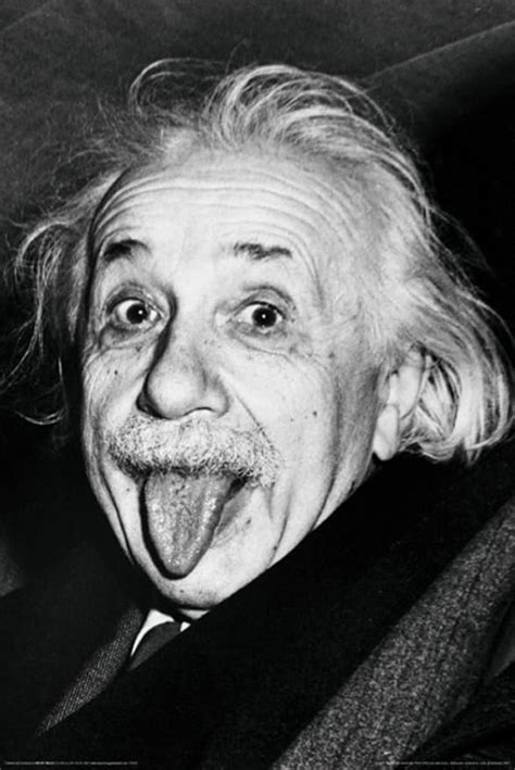 Albert Einstein Funny Face Tongue Art Print Poster - 24x36 : Amazon.ca: Home