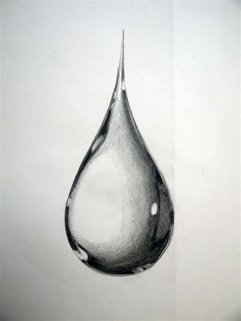 Waterdrop by ursfelix on deviantART | Charcoal art, Art drawings simple, Shading drawing