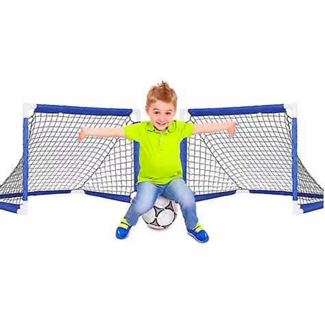 E-Jet Sport Kids' 3 ft x 2 ft x 2 ft Portable Soccer Goals 2-Pack | Academy