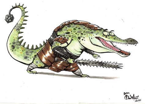 Master Croc(Marker) by BlackAwader on DeviantArt