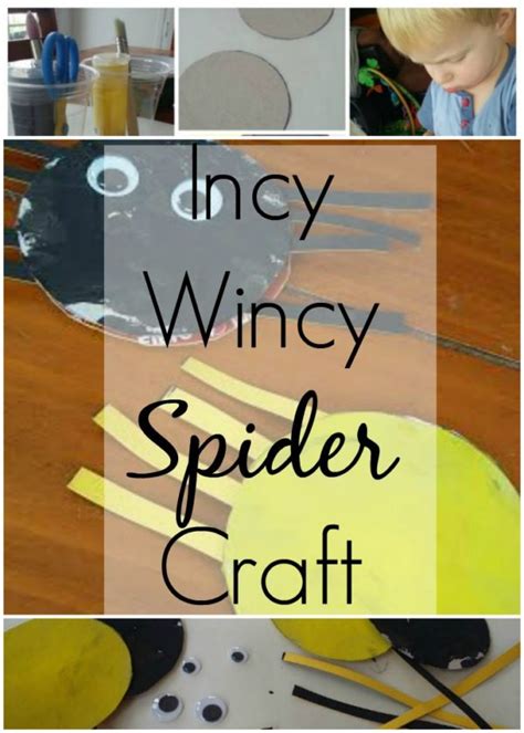 Toddler Craft; Incy Wincy Spider Craft - Life with Baby Kicks