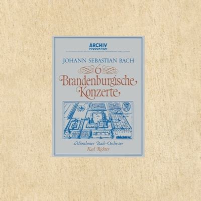 "Brandenburg Concertos, complete works Karl Richter & Munich Bach Orchestra (2CD)" : Bach (1685 ...