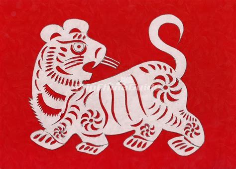 Chinese Paper Cutting Tiger - Chinese Paper Cutting, Chinese Paper ...