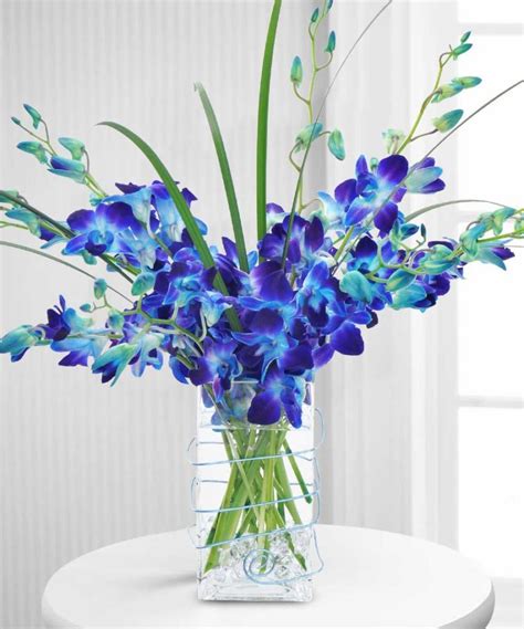 Sapphire Blue Floral Arrangements - Central Square Florist - Central Square Florist