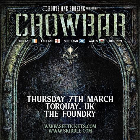 Crowbar - The Foundry Torquay