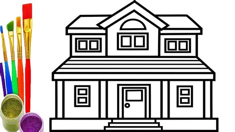 Simple House Drawing Photos - 31+ Sketch 3d House Drawing Easy Png ...