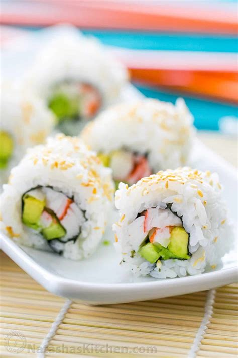 Sushi Rice and California Rolls Recipe