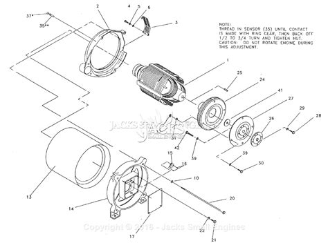 Generac 0977-0 Parts Diagram for Generator