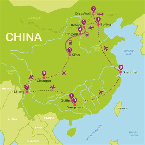 China in 23 days for independent travellers