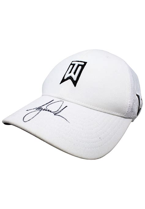 Lot Detail - Tiger Woods Single-Signed Nike Golf Hat (Full JSA)