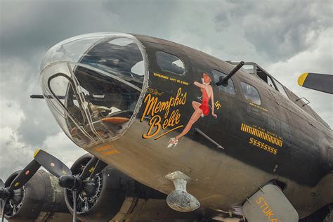 Memphis Belle B-17 Flying Fortress Nose Art Photograph by Jeremy Warner