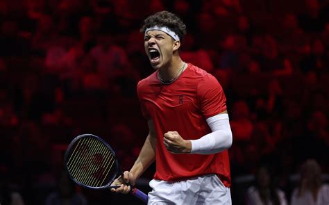 Ben Shelton sets tone for Team World with opening Laver Cup win over ...